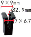 Крепежное изделие 23253 6.7 мм, Внутренняя отделка (Багажный отсек);Внутренняя отделка (Крышка багажника), 7146974274